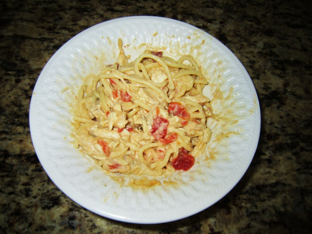 Rotel Chicken Spaghetti