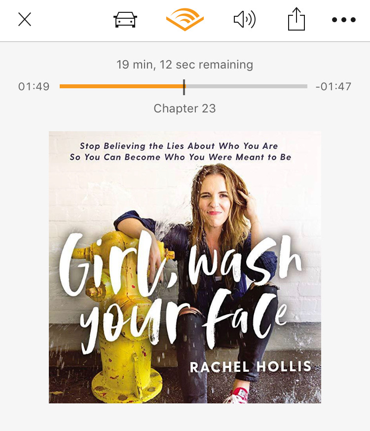 Girl Wash Your Face Audible