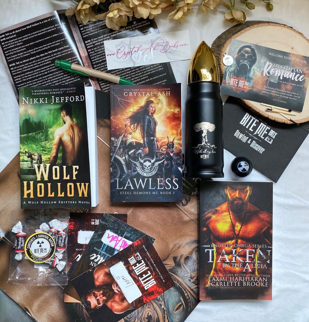 Bite Me Box Dystopian Romance Unboxing and Review