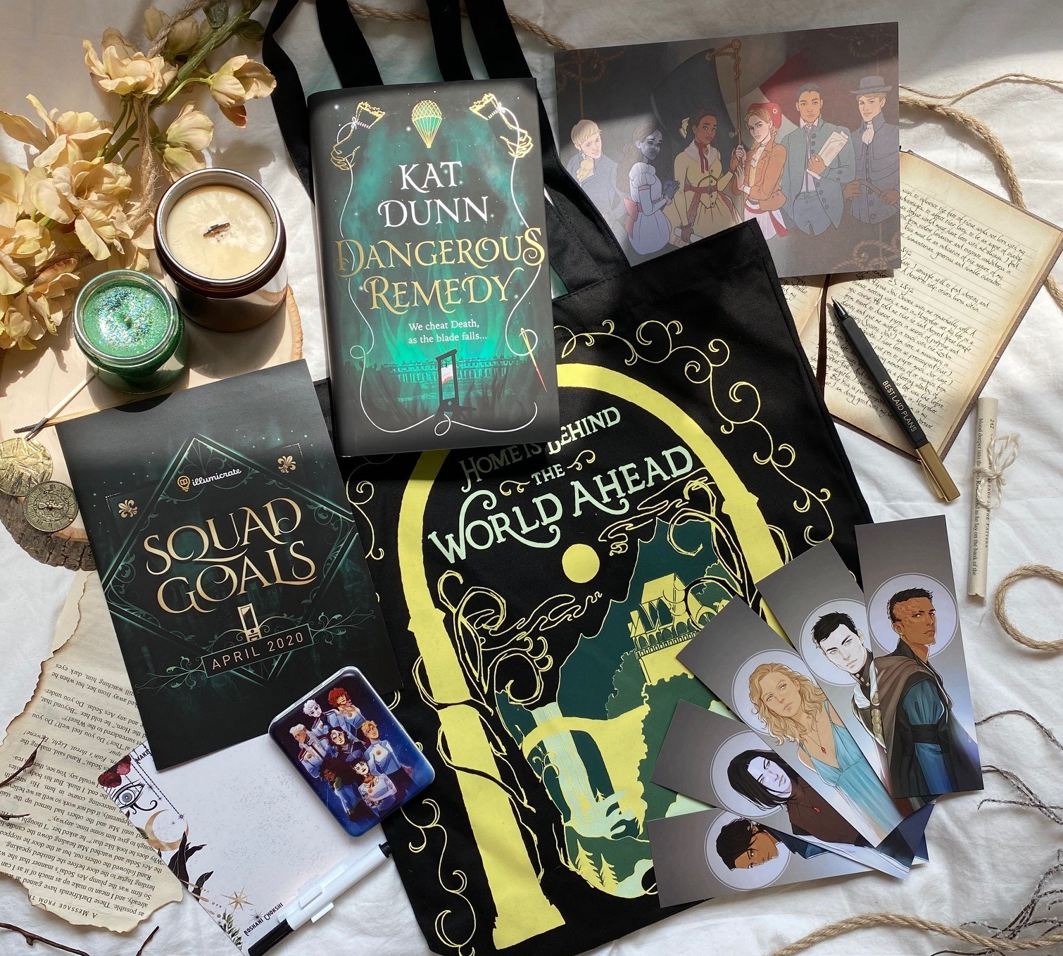 April Illumicrate Unboxing Dangerous Remedy